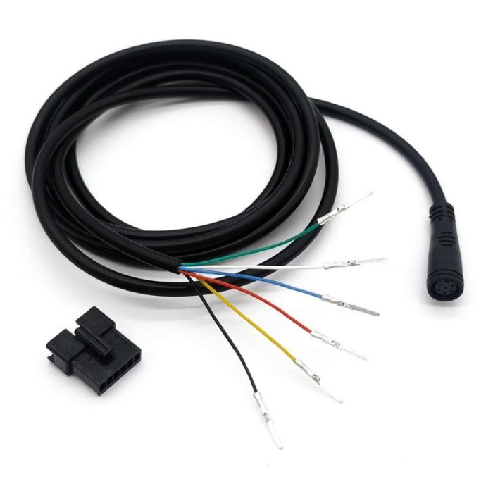 Cablu conector pentru trotineta electrică, impermeabil, 8 mm, eWheel | Motorevolution