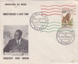 FILATELIE TEMATICA - PLIC NIGER TEMATICA FAUNA LEU