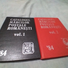 CATALOGUL MARCILOR POSTALE ROMANESTI 84 VOL 1+2