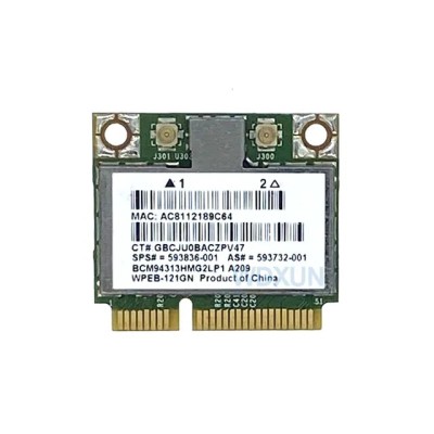 344.Modul/Placa retea wifi wireless wifi laptop BCM94313HM2G2LP1 foto