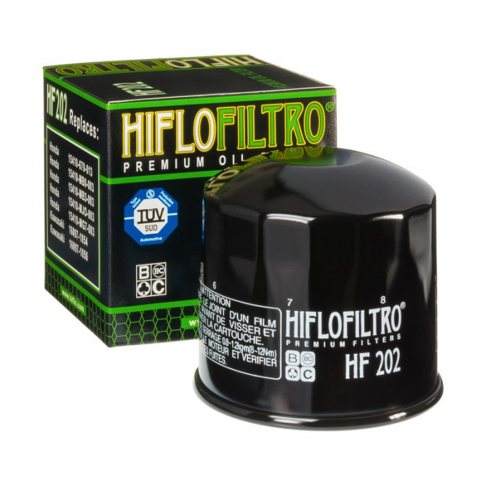 Filtru Ulei HF202 Hiflofiltro Honda Kawasaki Cod Produs: MX_NEW HF202PE