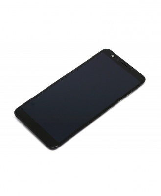 Ecran LCD Display Complet cu Rama Asus Zenfone Max Plus (M1) ZB570TL Negru foto