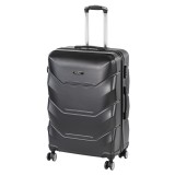 Valiză mare TravelLux Max cu hardtop 50x78x30 cm neagră