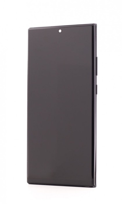LCD Samsung Galaxy Note 20 Ultra, N985, Note 20 Ultra 5G, N986, Negru + Rama, Incell
