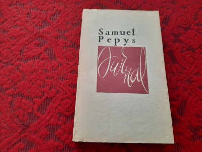 Samuel Pepys - Jurnal RF18/0 foto