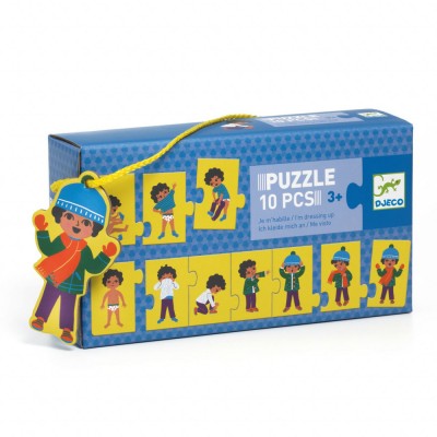Puzzle Ma imbrac singur, Djeco foto
