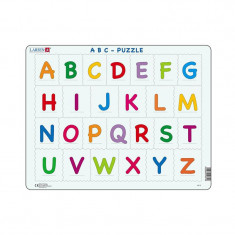 Puzzle maxi Literele mari ale alfabetului, orientare tip vedere, 26 de piese, Larsen EduKinder World