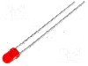 Dioda LED, 3mm, ro&amp;#351;ie, 20...125mcd, 20mA, 2...2,5V, KINGBRIGHT ELECTRONIC - L-934IT