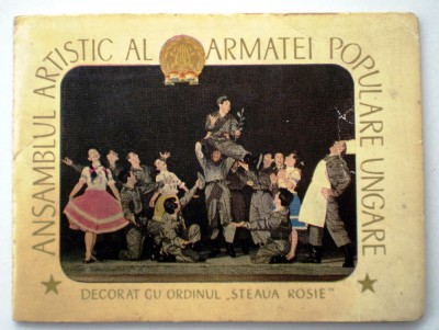 O.118 PLIANT ANSAMBLUL ARTISTIC AL ARMATEI POPULARE UNGARE foto