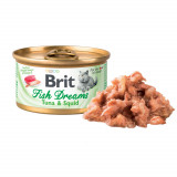 Cumpara ieftin Brit Fish Dreams Tuna and Squid, 80 g