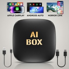 Adapter auto inteligent 3 in 1, wireless CarPlay, Android 13.0, Wi-Fi 5G, 2GB RAM, 32GB ROM