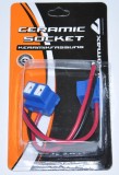 Mufa bec ceramica pentru soclu H7, lungime cablu 15cm, 2 buc AutoDrive ProParts