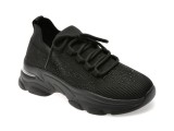 Pantofi sport FLAVIA PASSINI negri, 213315B, din material textil