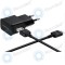 &Icirc;ncărcător de călătorie Samsung USB 2000mAh incl. Cablu de date USB 3.0 21 pini negru EP-TA12EBEQGWW + ET-DQ11Y1BE