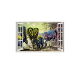 Cumpara ieftin Sticker decorativ cu Dinozauri, 85 cm, 4215ST