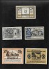 Set Notgeld 25 + 2 x 50 + 2 x 75 pf Stolzenau, Europa