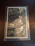 Carte Postala Slanic Moldova , Cascada vazuta din fata , anul 1939 - (circulata)