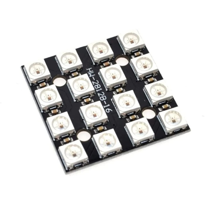 Matrice LED 4&times;4, 16bit, WS2812, RGB