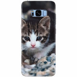 Husa silicon pentru Samsung S8 Plus, Animal Cat