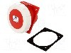 Conector alimentare AC, IEC 60309, IP67, 32A, 400V AC, 5 pini, PCE - 4252-6F78
