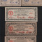Set Filipine Philippines 50 centavos + 1 + 2 + 5 + 10 pesos Mindanao 1944
