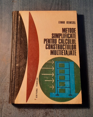 Metode simificate pt. calculul constructiilor multietajate Einar Keintzel foto