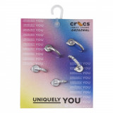 Jibbitz Crocs Silver Ring 5 Pack