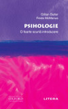 Psihologie. O foarte scurtă introducere - Paperback brosat - Freda McManus, Gillian Butler - Litera