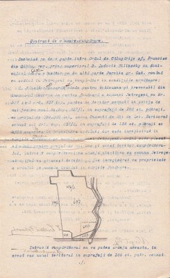 A3339N Semnătura olografă a lui Alexandru Nicolescu, Guszt&amp;aacute;v K&amp;aacute;roly Majl&amp;aacute;th, Romulus Mioc, Ludovic Bilinsky, 1924, act v&amp;acirc;nzare teren Petroșani foto