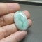~ Jad ( Jadeit ) natural - SUPERB - oval 30,25 ct. Certificat de Autenticitate
