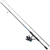 Combo Spinning DAM Fun Tech MK1 2.4m 15-40g, Mulineta 4000, 2+1 Rulmenti, Lanseta Carbon, Inele SIC, Pescuit Rapitor