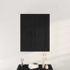 VidaXL Cabinet suspendat Stejar negru 69.5 x 34 x 90 cm Lemn compozit 862952