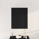 Dulap de perete, stejar negru, 69,5x34x90 cm, lemn prelucrat