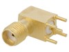 Conector SMA Mama 90&deg; Molex 73391-0083, PTFE, Aurit, 50 Ohm, THT, pentru PCB