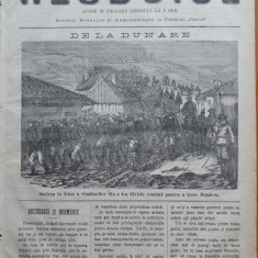 Ziarul Resboiul, nr. 115, 1877, Sosirea la Islaz a vanatorilor din a 4-a divizie
