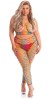 Set Lenjerie 2 Piese Roy G. Biv Multicolor Plus Size