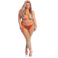Set Lenjerie 2 Piese Roy G. Biv Multicolor Plus Size