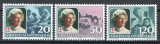 Liechtenstein 1985 875/77 MNH nestampilat - 40 ani Crucea Rosie, Printesa Gina