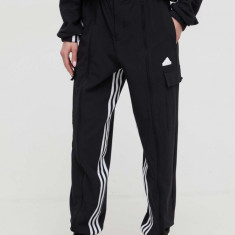 adidas pantaloni de trening culoarea negru, cu model IN1826