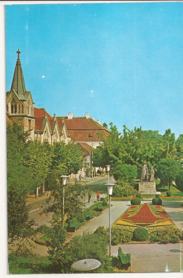 RF8 -Carte Postala- Targu Mures, Piata Bolay, necirculata foto