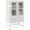 vidaXL Dulap &icirc;nalt, alb, 68x39x111,5 cm, oțel 853367
