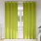 Perdele cu perdele 2 pcs Verde măr Poliester
