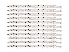 Set barete led , Televizor Samsung 65 inch , 11 barete cu 9 led-uri si 11 barete cu 11 led-uri