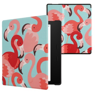 Husa Kwmobile pentru Amazon Kindle Oasis 10, Multicolor, Piele ecologica, KWM000010AE054C foto