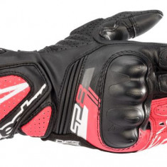 Manusi moto dame Alpinestars Stella Sp-8 V3, negru/roz/alb, marime M