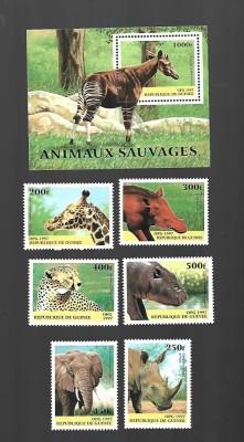 GUINEE ANIMALE MNH foto