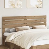 vidaXL Tăblie cap cu headboard Stejar Artizanal 180 cm Lemn compozit 888180