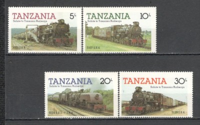 Tanzania.1985 Locomotive GX.99 foto
