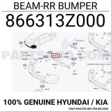 Armatura bara Hyundai I40 (Vf), 06.2011-, montare spate, OE, 866313Z000; 86631-3Z000