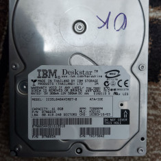 HARD IBM DESKSTAR 41 GB ATA- IDE PENTRU CALCULATOR PC .
